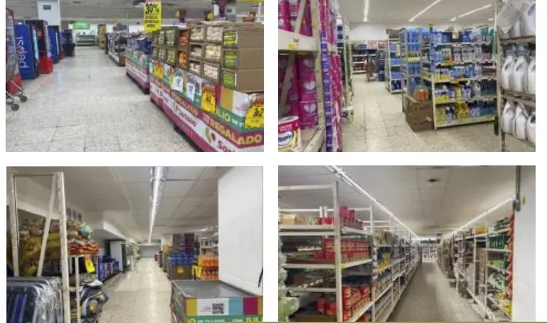 Vistas interiores del inmueble comercial
